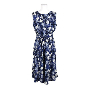 Unisex Lauren Ralph Lauren - Schiffon dress, size 38 - Blue (1)