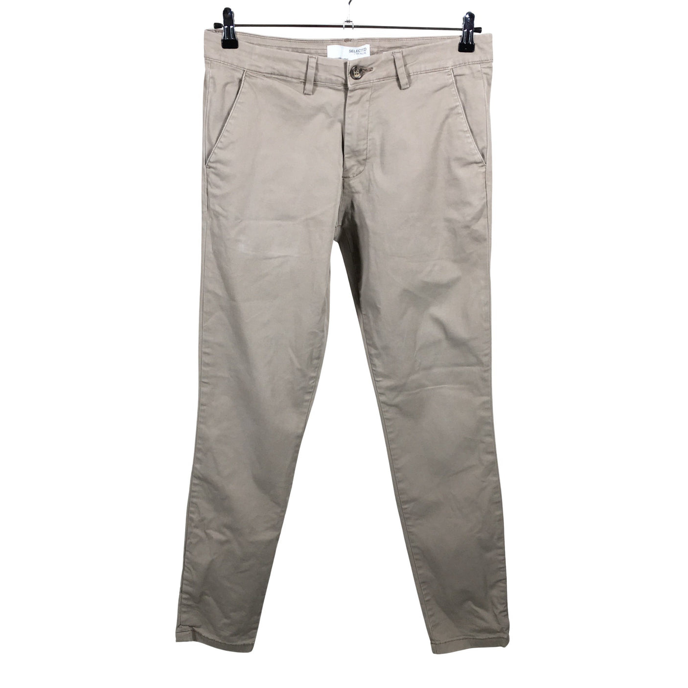 Unisex Selected - Chinos, size W32 - Beige (1)
