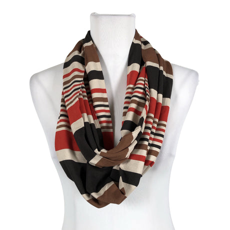 Unisex Your Face - Circle scarf, size Maxi - Brown ()