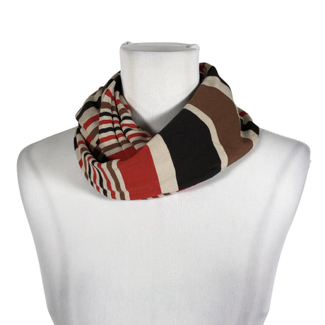 Unisex Your Face - Circle scarf, size Maxi - Brown (2)