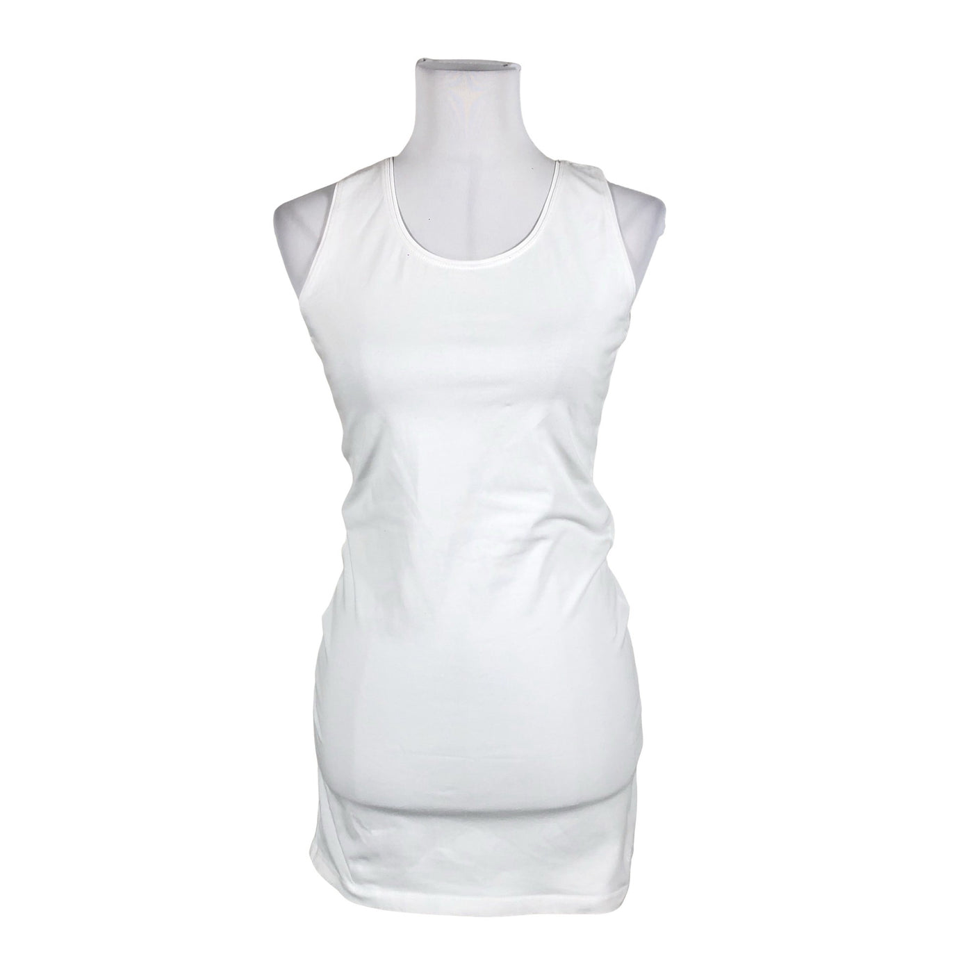 Unisex Your Face - Tricot tank top, size 38 - White (1)