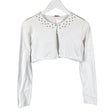 Unisex Esprit - Knit bolero jacket, size 152 - 158 - White ()