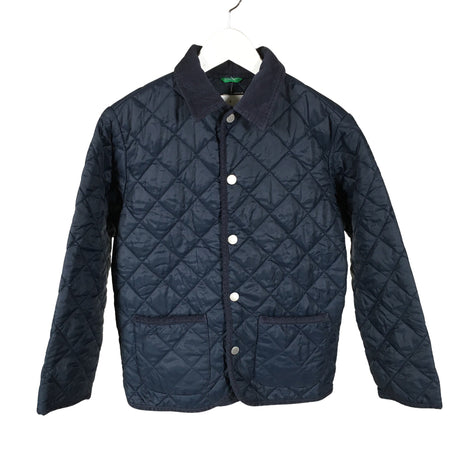 Unisex Benetton - Quilted jacket, size 152 - 158 - Blue ()