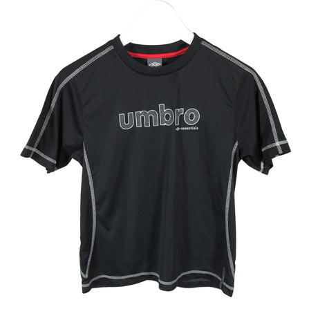 Unisex Umbro - Sports shirt, short sleeve, size 146 - 152 - Black ()