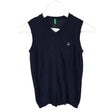 Unisex Benetton - Knit vest, size 134 - 140 - Blue ()
