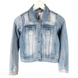 Unisex Name It - Denim jacket, size 140 - 146 - Light blue ()