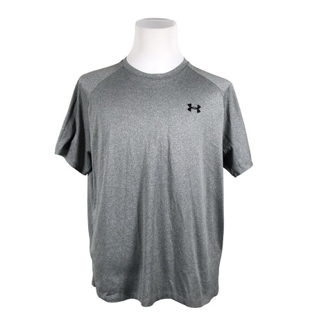 Unisex Under Armour - Sports shirt, short sleeve, size XL - Gray ()