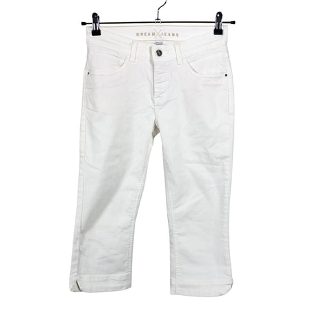 Unisex MAC - Capri jeans, size 34 - White ()