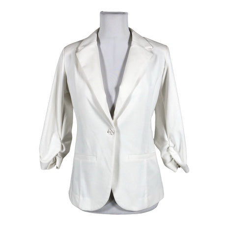 Unisex Fransa - Sweat jacket, size 36 - White ()
