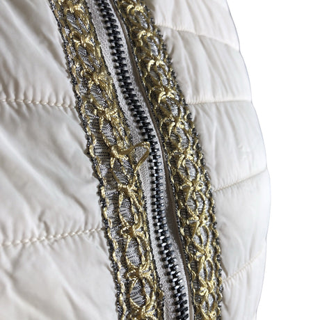 Unisex Cream - Lightly padded jacket, size 36 - Natural white (2)
