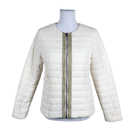Unisex Cream - Lightly padded jacket, size 36 - Natural white ()