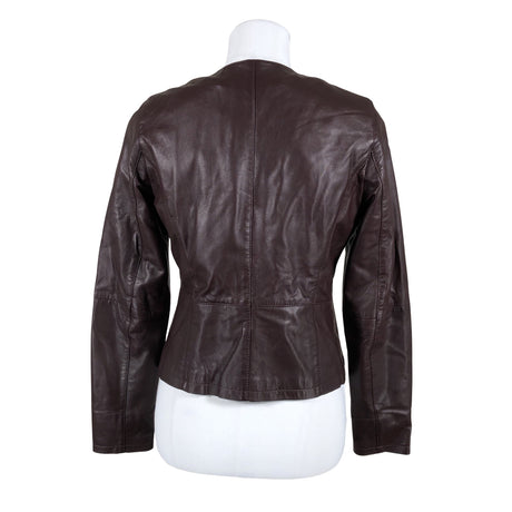 Unisex 2-Biz - Leather jacket, size 36 - Brown (2)