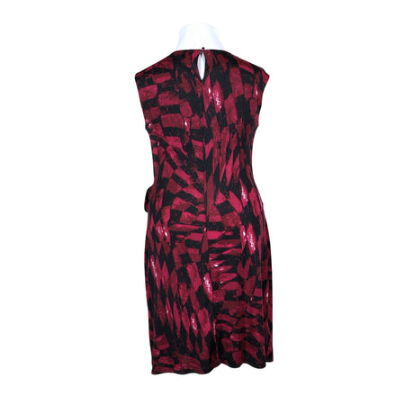 Unisex Anna Field - Tricot dress, size 44 - Wine red (2)