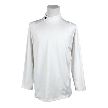 Unisex Under Armour - Sports shirt, long sleeve, size XL - White ()