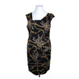 Unisex s.Oliver - Schiffon dress, size 44 - Black ()