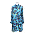 Unisex Y.A.S - Schiffon dress, size 36 - Turquoise ()