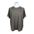 Unisex Under Armour - Sports shirt, short sleeve, size XXL - Beige ()