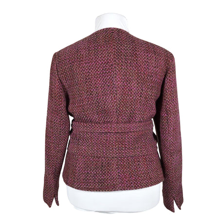 Unisex Ril's - Wool coat, size 42 - Wine red (2)