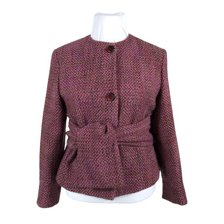 Unisex Ril's - Wool coat, size 42 - Wine red ()