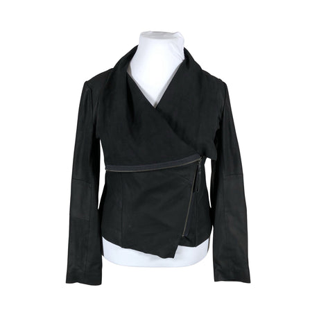 Unisex mbyM - Leather jacket, size 42 - Black ()