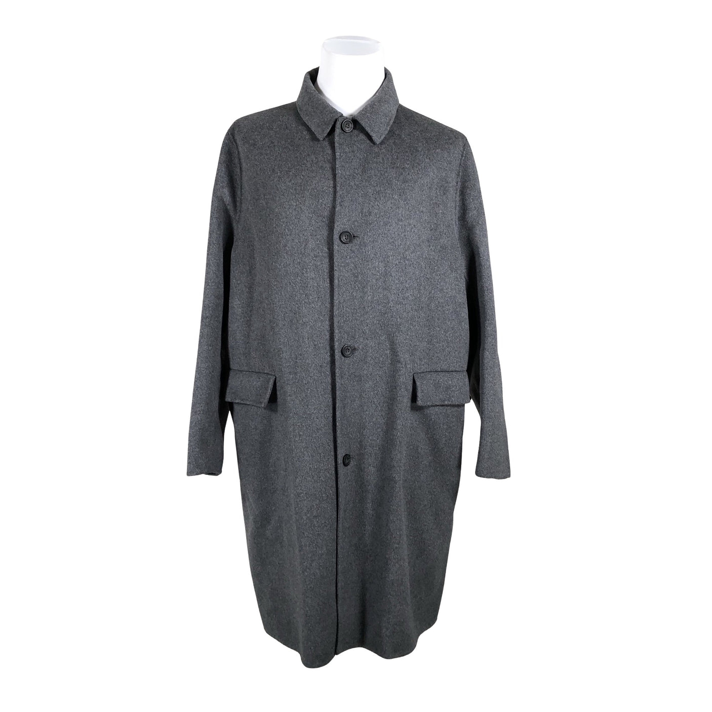 Unisex COS - Wool coat, size XL - Gray (1)
