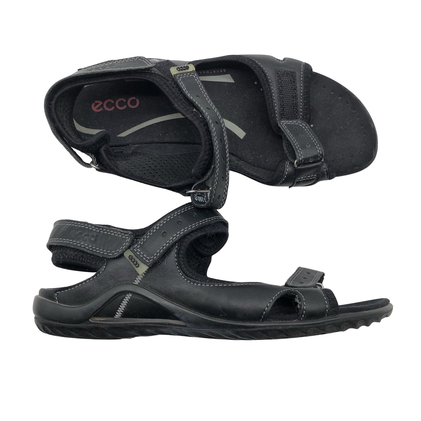 Unisex Ecco - Sandals, size Ei kokoa - Black (1)