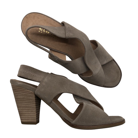 Unisex Global - Heeled sandals, size 40 - Brown ()