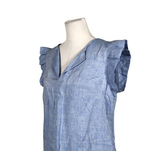 Unisex Doppwoman - Dress, size 40 - Light blue (2)