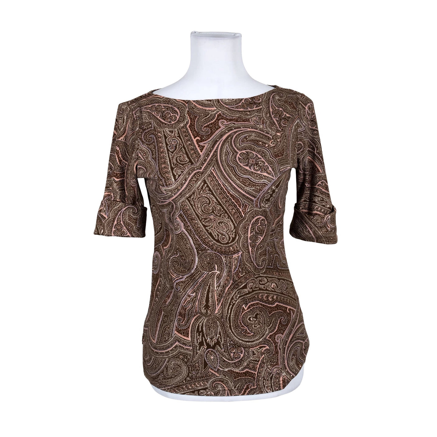 Unisex Lauren Ralph Lauren - T-shirt, size 36 - Brown (1)