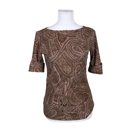 Unisex Lauren Ralph Lauren - T-shirt, size 36 - Brown ()