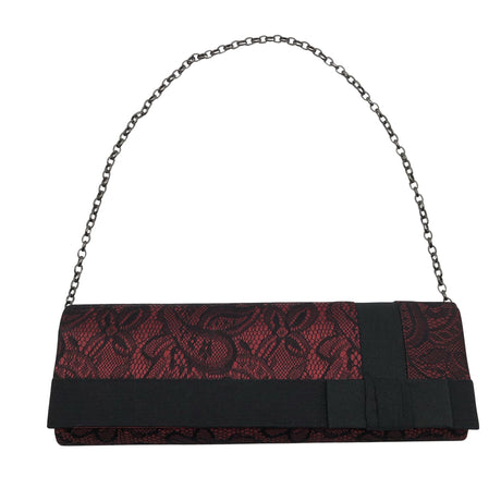 Unisex Victoria Delef - Evening bag, size Mini - Wine red ()