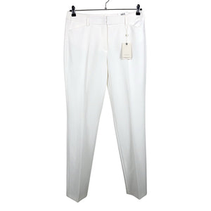 Unisex Gerry Weber - Straight leg trousers, size 40 - White (1)