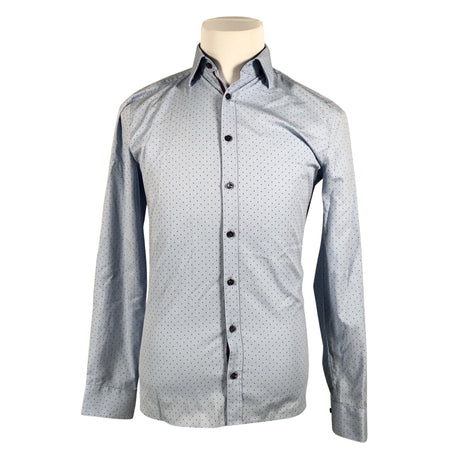 Unisex Olymp - Collared shirt, size S - Light blue ()