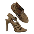 Unisex Wildflower - Heeled sandals, size 39 - Brown ()