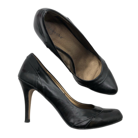Unisex Depeche - High heels, size 39 - Black ()