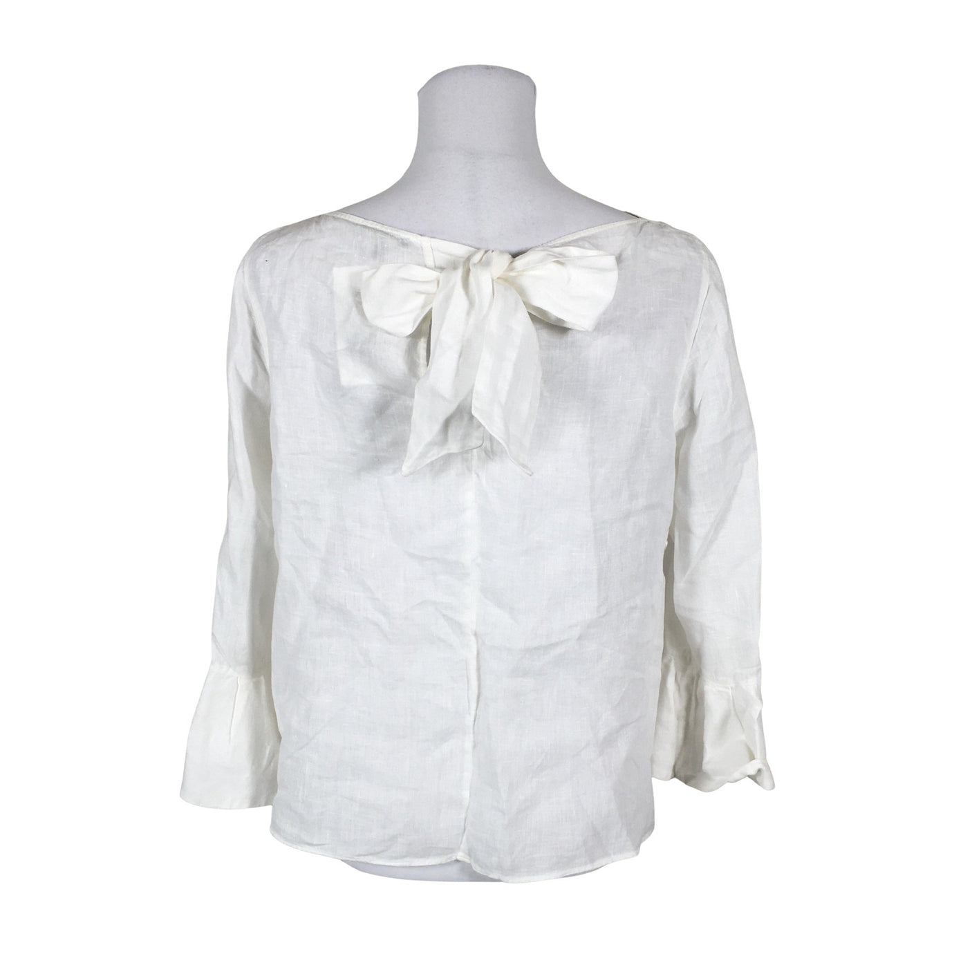 Unisex Massimo Dutti - Blouse, size 40 - White (2)