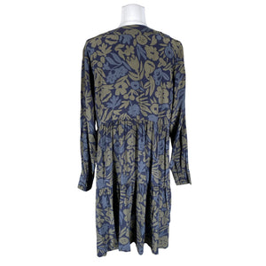 Unisex R-collection - Schiffon dress, size 40 - Blue (2)