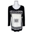 Unisex Voglia - Tricot shirt, size 40 - Black ()