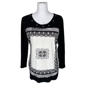 Unisex Voglia - Tricot shirt, size 40 - Black (1)