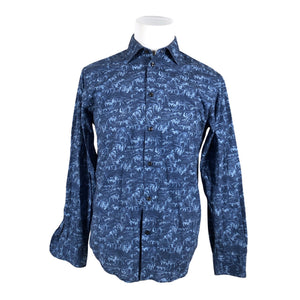 Unisex These Glory Days - Collared shirt, size L - Blue (1)