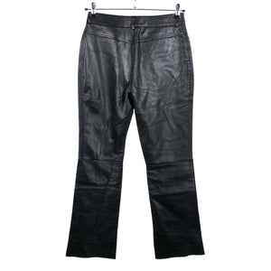 Unisex Bugatti - Leather pants, size 38 - Black (2)