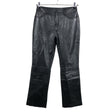 Unisex Bugatti - Leather pants, size 38 - Black ()