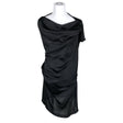 Unisex Sisley - Schiffon dress, size 38 - Black ()
