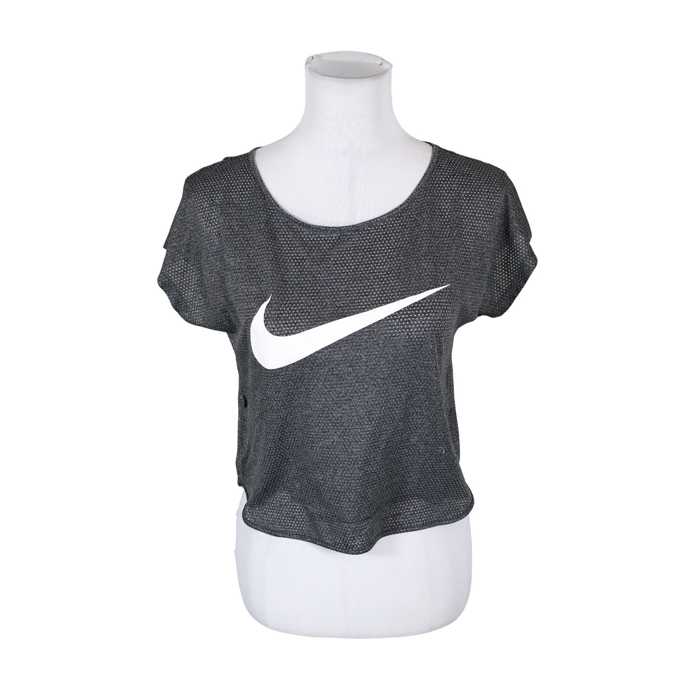 Unisex Nike - Sports shirt, short sleeve, size 36 - Gray (1)