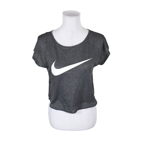 Unisex Nike - Sports shirt, short sleeve, size 36 - Gray ()