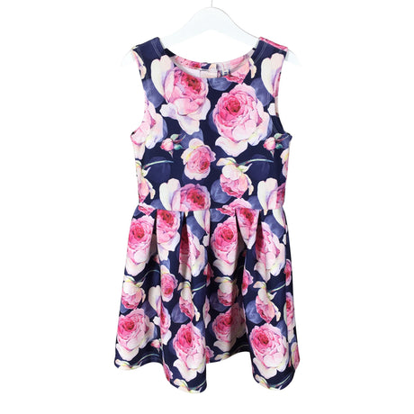 Unisex Friboo - Tricot dress, size 122 - 128 - Violet ()