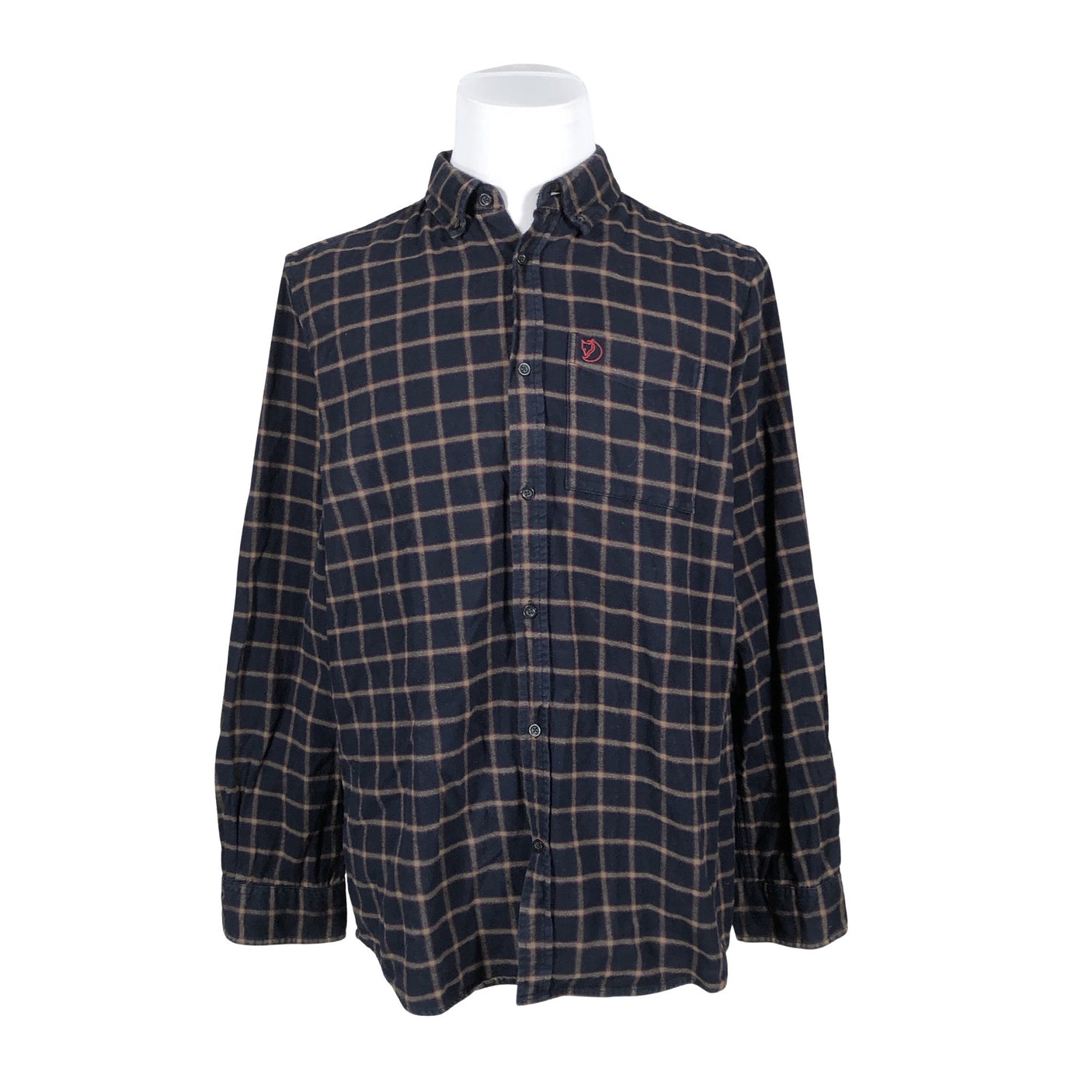 Unisex Fjällräven - Flannel shirt, size XL - Blue (1)