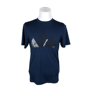Unisex GTS - Sports shirt, short sleeve, size M - Blue (1)