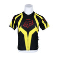 Unisex Fox - Sports shirt, short sleeve, size M - Black ()