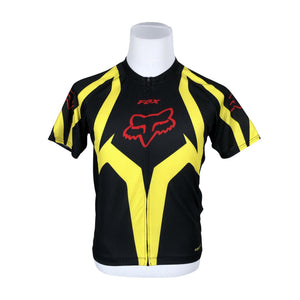 Unisex Fox - Sports shirt, short sleeve, size M - Black (1)